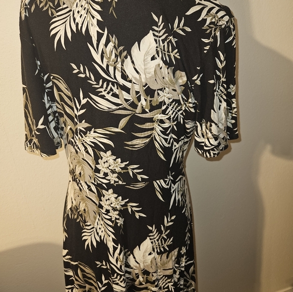 41 Hawthorn Womans V Neck Short Sleeve Dress Size Xl - Picture 7 of 11